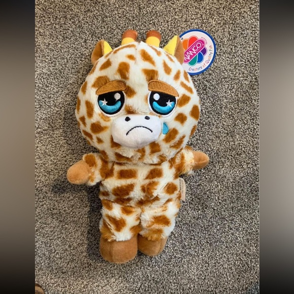 Nanco Creators of Quality Fun Plush Giraffe NWT - Picture 3 of 4